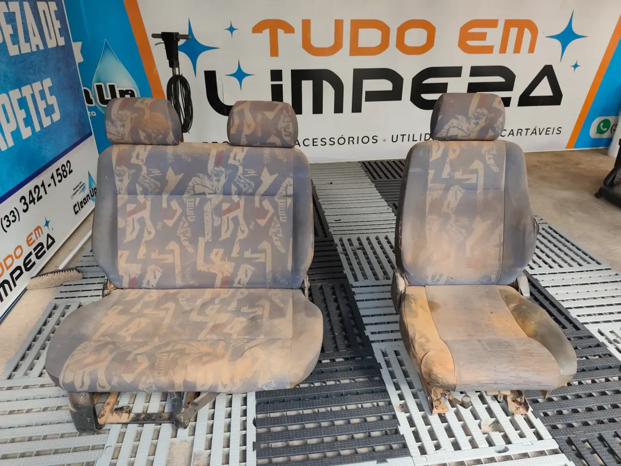 Serviço de higienização — antes